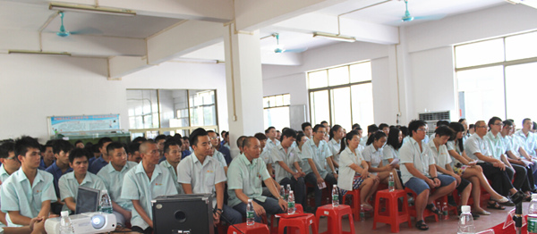 2015年8月25，興順公司管理升級誓師大會(huì)召開