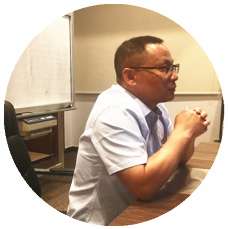 佳盟集團總經(jīng)理陳勝雄先生在總結會上講話