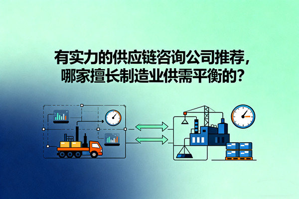 有實(shí)力的供應(yīng)鏈咨詢公司推薦，哪家擅長制造業(yè)供需平衡的？